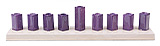 Modern Purple Menorah