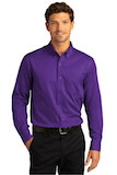 Men's Perfect Purple Long Sleeve Dress Shirt