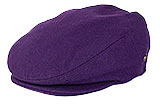 Wool Purple Ivy Cap