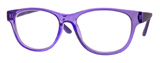 Translucent Purple Reading Glasses