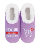 Add to Cart Kind of Day Purple Slippers