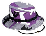 Purple Camouflage Hat (Purple Jungle Hat)