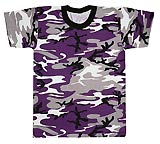 Purple Camouflage T-Shirt