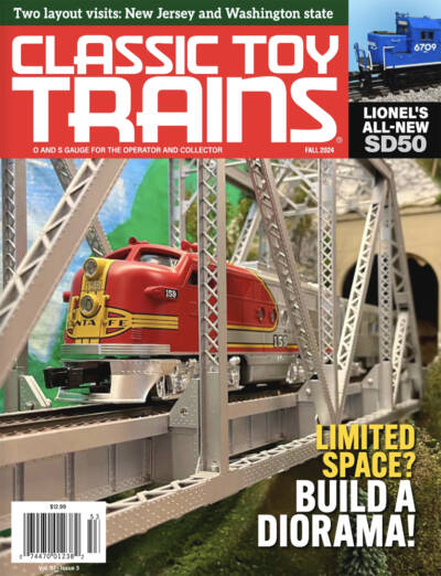 Classic Toy Trains Issue Cover