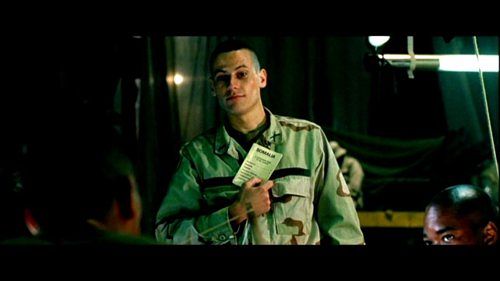 Ioan Gruffudd as Beales in Black Hawk Down