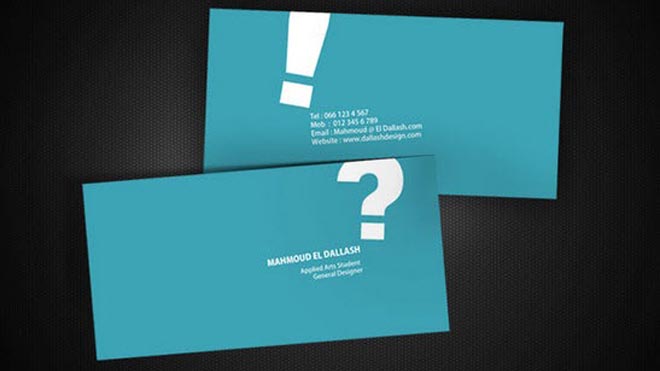 Best Minimalist Business Cards Design Template & Inspiration