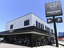 国内最大級の面積を誇るトライアンフ正規販売店「トライアンフ福岡」がリニューアルオープン！の画像