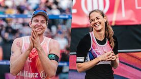 Cinja Tillmann und Nils Ehlers sind Beach-Volleyballer des Jahres