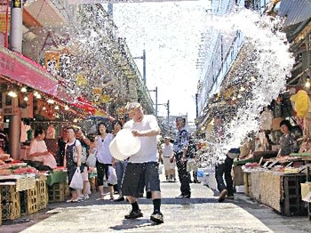 節電熱中症に注意を… 梅雨の中休みで気温上昇