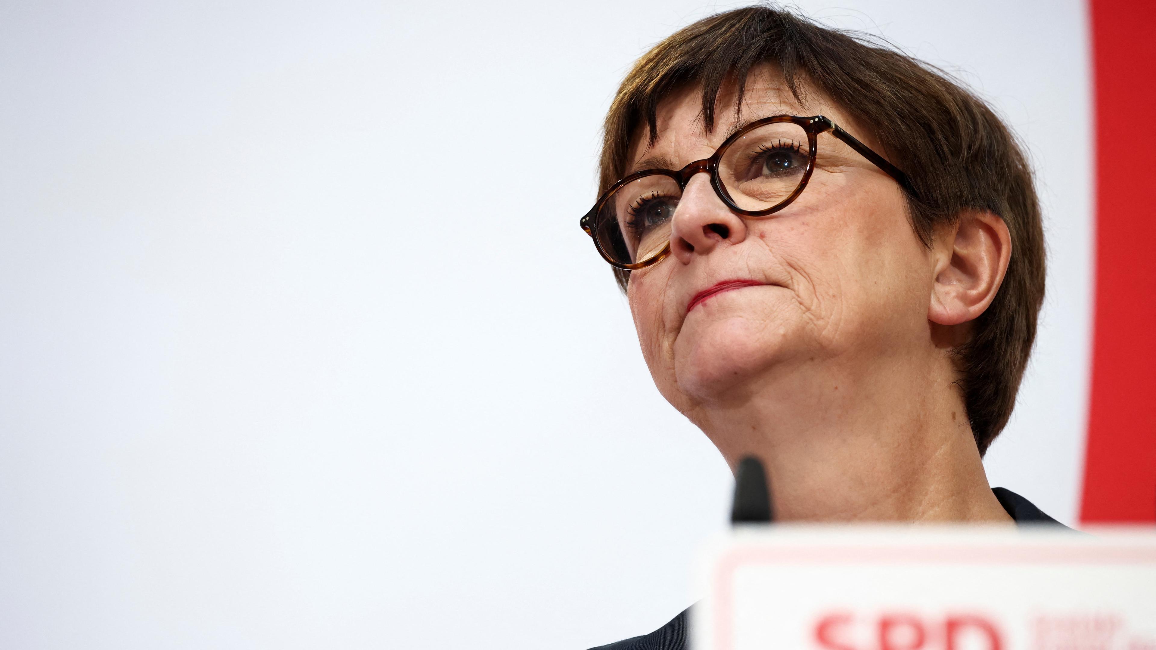 SPD-Co-Vorsitzende Saskia Esken nach den Landtagswahlen in Thüringen und Sachsen